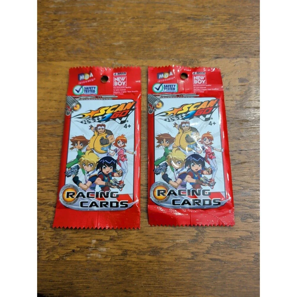Scan2go racing cards series 1 Lot of 2 pks